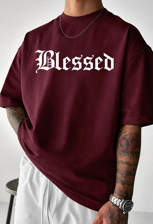 BLESSED OVERSIZED T-SHIRT